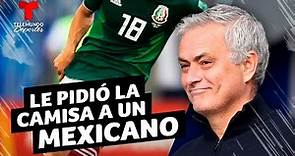 José Mourinho guarda con aprecio la camiseta de un jugador mexicano | Telemundo Deportes