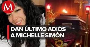 Familiares y amigos despiden a Michelle Pérez en Veracruz