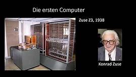 Die Geschichte des Computers Teil 1 Von den Anfängen bis zu den ersten Computern