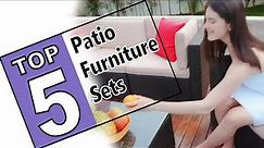 ⭐The Best Patio Furniture Sets - 2021 Top 5 Review