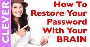 How to recover your lost password with your brain