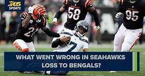 Walter Jones analyzes Seahawks' 17-13 loss to the Bengals