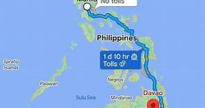 Luzon to Mindanao(Manila-Davao) By Land Travel(Road Trip/1500 km)W/Toyota Innova