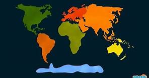 7 Continents of the World - Geography for Kids | Educational Videos by Mocomi