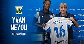 📹 🆕 Presentación de Yvan Neyou como nuevo jugador del C.D. Leganés