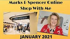 Marks & Spencer Online Shop With Me - January 2021