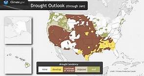 NOAA's U.S. 2022-23 Winter Outlook maps