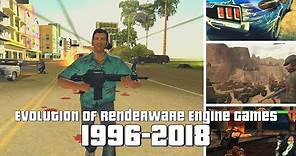 Evolution of RenderWare Engine Games 1996-2018