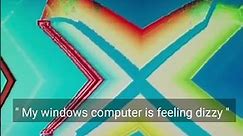 My windows computer is feeling dizzy #shorts #short