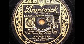 Deanna Durbin - Spring in my Heart (J. Strauss) - 1939