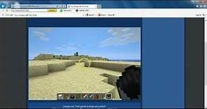 how to play minecraft for free on browser