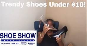 Unboxing: Affordable Shoe Haul! Shoe Dept Encore, Shoe Show Mega (Trendy Shoes Under $10)