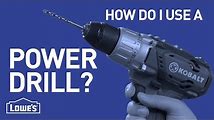 How to Use Drills Safely and Correctly - DIY Basics
