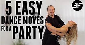 5 Easy Party Dance Moves | Simple Party Dance Steps for Beginners