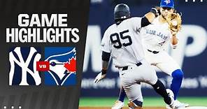 Yankees vs. Blue Jays Game Highlights (4/17/24) | MLB Highlights