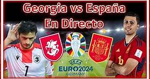 CLASIFICACIÓN PARA LA EUROCOPA 2024 // GEORGIA VS ESPAÑA Desde el Estadio Borís Paichadze