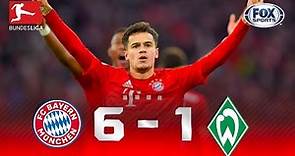 Bayern Múnich - Werder Bremen [6-1] | GOLES | Jornada 15 | Bundesliga