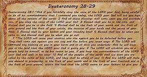 Deuteronomy 28-29