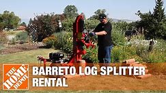 Barreto Log Splitter | The Home Depot Rental