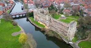 Newark Castle | Aerial view #castle #uk #dji #drone #history