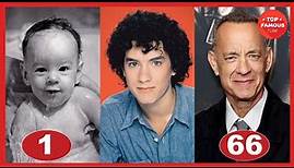 Tom Hanks Transformation ⭐ From 1 To 66 Years Old