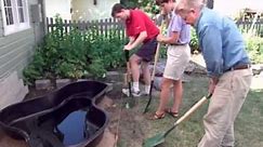 How to Make a Pond with a Preformed Pond Liner