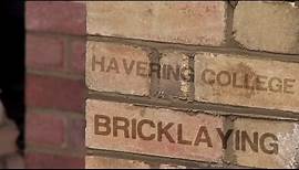 Bricklaying courses at Havering College