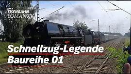 Die Schnellzug-Legende Baureihe 01. Sonderfahrt zum 90.Jubiläum (Teil 1) | Eisenbahn-Romantik