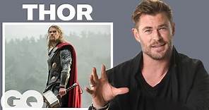 Chris Hemsworth Breaks Down His Most Iconic Characters | GQ