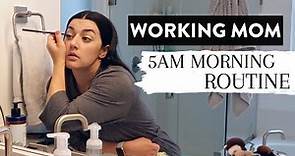 5AM Morning Routine of a Full-Time Working Mom | Getting Ready for the Office