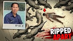 This Man Was RIPPED APART By 40 Crocodiles After Falling Into Enclosure!