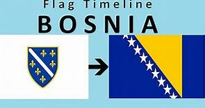 Flag of Bosnia and Herzegovina : Historical Evolution (with the national anthem of Bosnia)