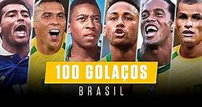 100 GOLS INCRÍVEIS DA SELEÇÃO BRASILEIRA