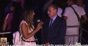 L'intervista al presidente Renato Schifani durante il festino di Santa Rosalia