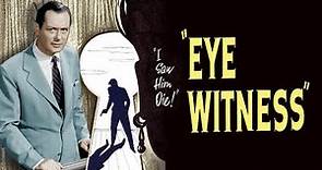 Eye Witness (Your Witness) (1950) | Full Mystery/Film Noir Movie | Robert Montgomery