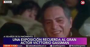 Homenaje al actor Vittorio Gassman