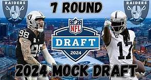 Full 7-Round 2024 Las Vegas Raiders Mock Draft!