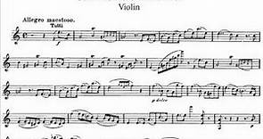 Beriot, Charles A. de mvt1+2 9th violin concerto
