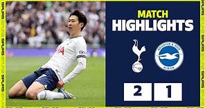 SPURS 2-1 BRIGHTON | HIGHLIGHTS | Heung-Min Son scores 100th Premier League goal!