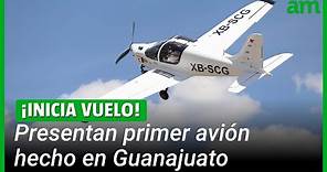 Despega "Halcón 2", primer avión 100% mexicano