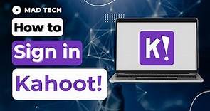 How to Sign in Kahoot! Account | Kahoot! Login Tutorial
