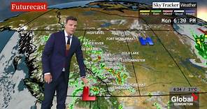 Global Edmonton weather forecast: July 10