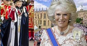 ✅La Reina Isabel nombra a Camilla Parker Dama de la Orden de la Jarretera👑🙂