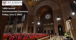 St. John's College High School | Class of 2023 Commencement Ceremony