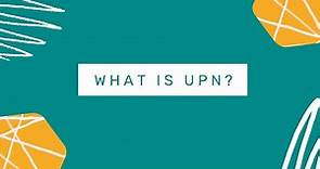 What is UPN? An alternative to BPMN