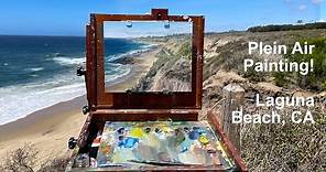 Plein Air Painting Laguna Beach CA