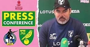 David Wagner press conference ahead of Bristol Rovers | The Pink Un