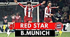 Red Star Belgrade vs Bayern Munich 2-2 All Goals & Highlights ( 1991 European Cup )