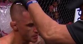 Dustin Poirier’s corner told him to stop the Guillotine attempts after the 1st round 😆 #shorts