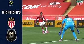 AS MONACO - STADE RENNAIS FC (2 - 1) - Highlights - (ASM - SRFC) / 2020--2021
